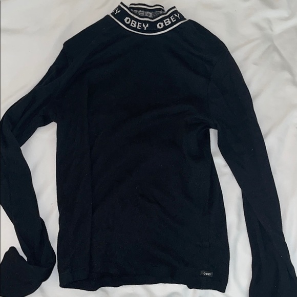 Obey | Tops | Obey Turtleneck | Poshmark